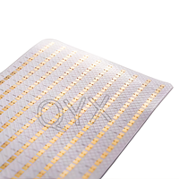 Circuit imprimé flexible LED de qualité médicale pour ceinture thérapeutique, base PI 0,06-0,29 mm, cuivre 35 µm, plaqué or par immersion, marque QYX, ISO