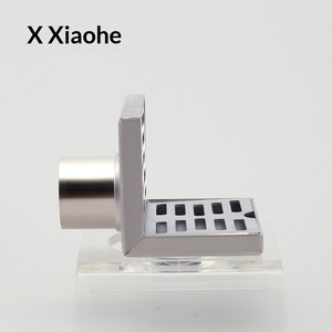 Drenaje de Piso en Forma de L para <span class=keywords><strong>Terraza</strong></span> Exterior, de Acero Inoxidable 304, con Pared Reforzada, Diseño Moderno y Simple, para Balcón y Esquinas - Product Image 4