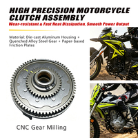 Ensemble d'embrayage YX GN250 (cuivre aluminium) à coefficient de friction élevé pour motos tout-terrain, routières et de double usage, garantie 1 an