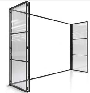 Immagini di Design Moderno per Griglie in Acciaio per Finestre, Porte Principali in Acciaio, Porte Doppie, Finestre Pieghevoli Divisorie - Product Image 1
