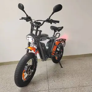 Yolin Q1S 52V Electric Bike 2000W Dual Motor Bafang Dual Battery 44Ah Fat Tire Aluminum Alloy Frame Fast Ebike