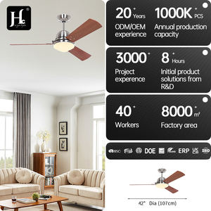 Ventilador de techo de 42 pulgadas con kit de luz y control remoto - Product Image 4