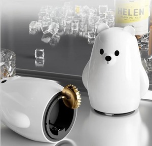 Abridor de Botellas con Forma de Oso Blanco y Negro, Diseño Único, Idea de Regalo Genial, Accesorio de Cocina y Bar - Product Image 5