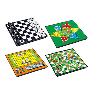 Cómodo nuevo diseño de la caja de color de cuatro en uno de <span class=keywords><strong>ajedrez</strong></span> magnético juego juguete - Product Image 1