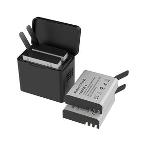 2-Pack SX16-1000 Oplaadbare 1350Mah 3.7V Li-Ion Batterijen Met Type-C Dual Oplader Dock En Abs Oplaadcase - Product Image 5