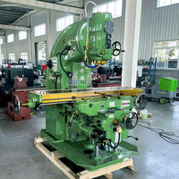 Fraiseuse universelle verticale de précision X5040, robuste, 3 axes, DRO en option, système de refroidissement, garantie 1 an, prête à l'exportation