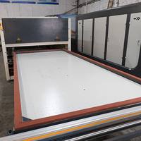 Presse à membrane sous vide automatique pour PVC, équipement de menuiserie, presse à portes MDF, garantie 1 an, direct usine - Offre Spéciale