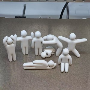 Qianrui Meccha Chameleon Miniature Figure 8-Piece Set Random Color Cartoon Character 3D Printed Collectible Gift - Product Image 5