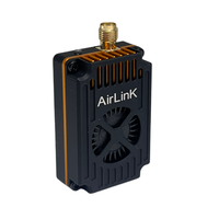 Transmetteur vidéo longue portée AL3304 3,3 GHz 4W VTX 64 canaux 4000mW IRC Tramp 7-30V avec ventilateur pour avion RC à aile fixe et drone
