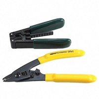 ELTK01 — Kit d'outils de finition de Fiber optique 9 en 1, pour montage FTTH, avec localisateur de failles visuelles, couperet de Fiber, compteur électrique