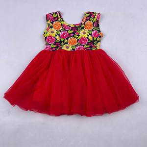 Nouvelle tenue de danse rouge tendance pour fille, justaucorps, tutu, robe de danse pour la Saint-Valentin, longueur genou - Product Image 6
