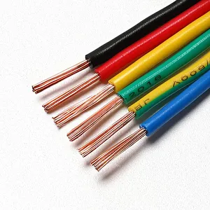 1,5/2,5/4/6/10mm PVC-Rohr kabel 6491X Einadriges Kabel Kabel Kupfer für den Heimgebrauch