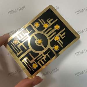 Wholesale Aluminum Black Business Card Stock - Product Image 2