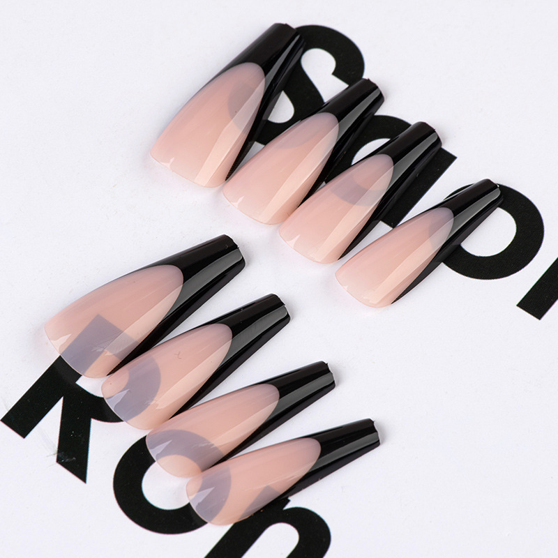 Популярные маникюрные балетные Акриловые Ногти Оптом искусственные ногти