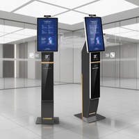 Kiosque de paiement multifonctionnel en libre-service avec paiement en espèces et par carte pour le commerce de détail