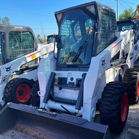 Chargeuse compacte polyvalente à levage radial, forte force de rupture, Bobcat S630 d'occasion pour travaux de génie civil général