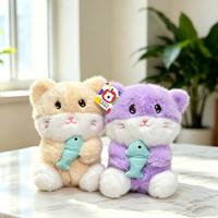 Assortiment de jouets en peluche doux et soyeux avec coutures renforcées doubles, 24 cm, pour les prix des détaillants