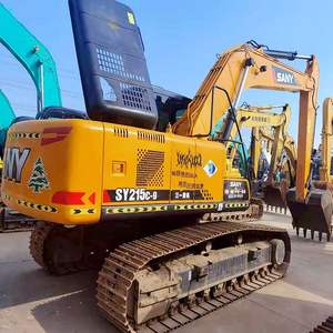 เครื่องขุดตีนตะขาบไฮดรอลิกกับเครื่องยนต์มิตซูบิชิ SY215ใช้เวลาสั้น - Product Image 1