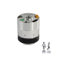 Actionneur compact personnalisé avec câble d'alimentation et interface d'alimentation standard, double encodeur, protocole EtherCAT et CANbus