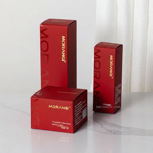 Manufacturer Customized Cosmetic Color Packaging Box Black <strong>Cardboard</strong> Gold Stamping Double Insert <strong>Model</strong> 17 Die Cutting - Product Image 1
