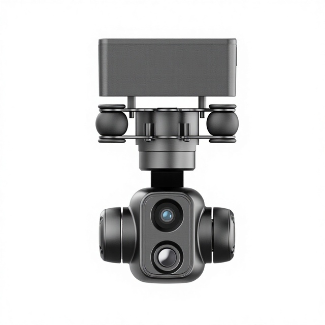 Triple Optical 4K Ultra-lightweight High-precision Drone Camera Gimbal System Metal Construction 3-Axis Stabilization AI