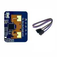 Radar Sensor Kehadiran Manusia 24G Mendukung Fungsi Nirkabel Modul LD2410C