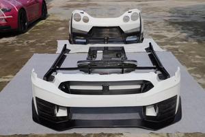 Kit carrosserie pour <span class=keywords><strong>Nissan</strong></span> <span class=keywords><strong>Gtr</strong></span> R35 2008-2020 Upgrade Newest <span class=keywords><strong>2024</strong></span> Ver Nismo Style Half Carbon Fiber - Product Image 6