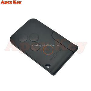 Coque de clé intelligente de remplacement à 3 boutons pour Renault Clio Logan Megane 2 3 Koleos Scenic, étui de clé télécommande à 3 boutons, petite clé - Product Image 6