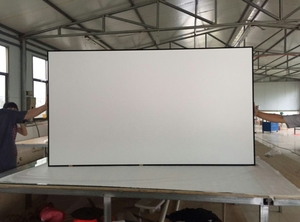 Caavits 100 120 Pantalla de marco fijo de 150 pulgadas 4K HD ALR Pantalla de proyección blanca para todas las pantallas de proyección de largo alcance - Product Image 5