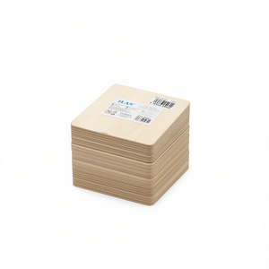 Tavola Quadrata in Legno 20x20 Cm 12 Pezzi per Artigianato e Progetti Fai-da-Te - Product Image 1