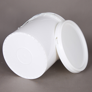 ถังพลาสติกรีไซเคิล15L สีขาว10L ความจุของกระป๋องสำหรับเก็บอาหารสีน้ำมันและถังน้ำมันเบนซินถังผลิต PP - Product Image 4