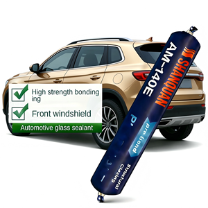 Scellant en uréthane pour <span class=keywords><strong>vitrage</strong></span> <span class=keywords><strong>automobile</strong></span>, adhésif polyuréthane imperméable à séchage rapide pour la réparation du pare-brise des voitures - Product Image 1