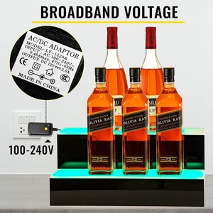 Kệ Trưng Bày Led Chai Rượu 2 Tầng Kệ Chiếu Sáng Thương Mại Đồ Uống Quán Bar Gia Đình Có Điều Khiển Từ Xa - Product Image 2