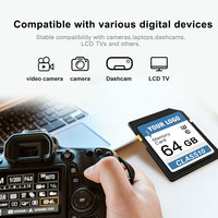 Carte mémoire SD TF Nandstor Factory OEM ODM en gros 32 Go 64 Go 128 Go 256 Go C10 U3 haute vitesse pour tablette