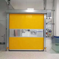 Porte à grande vitesse de volet de porte de rouleau rapide de PVC d'entretien facile pour la porte rapide colorée de porte de roulement de PVC de maison propre