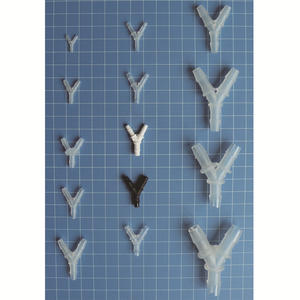 Conector en T Tipo Y de Alta Calidad, Adaptador de Colector de 3 Vías con Espiga, Categoría de Producto: Adaptadores y Conectores de Plástico - Product Image 3