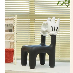 Sgabello Amorevole di Topolino - Sedia per Cameretta, Sedia da Soggiorno, Sedia da Camera da Letto, Seduta, Panca - Product Image 3