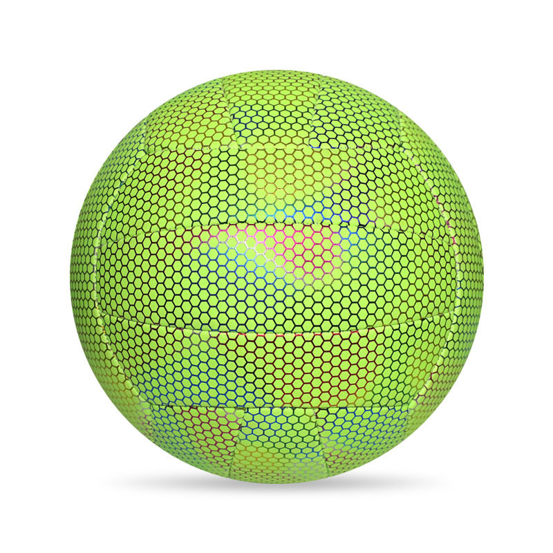 High Quality Custom Logo Soft PU Glowing Luminous Volleyball for Adults