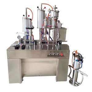 Machine de remplissage semi-automatique 4-en-1 pour aérosols, désodorisants, sprays coiffants et peintures - Product Image 2