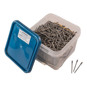 Clous duplex de construction à double tête en acier en vrac de 3 1/<span class=keywords><strong>4</strong></span> <span class=keywords><strong>pouces</strong></span> à tige lisse pour le travail du bois <span class=keywords><strong>Cloueuse</strong></span> à <span class=keywords><strong>charpente</strong></span> - Product Image 6