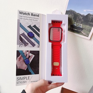 Coque en silicone robuste Upro avec bracelet pour Apple Watch 49mm 45mm 44mm, protection antichoc, bracelet de protection pour iWatch Series Ultra 9 8 7 6 SE - Product Image 4