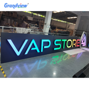 Độ sáng cao Acrylic <span class=keywords><strong>LED</strong></span> thư kênh 3D frontlit <span class=keywords><strong>LED</strong></span> dấu hiệu thư cho cửa hàng signage - Product Image 4