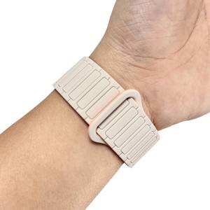 <span class=keywords><strong>Correa</strong></span> de Reloj Magnética de Silicona Compatible con <span class=keywords><strong>Apple</strong></span> <span class=keywords><strong>Watch</strong></span> Ultra Series 11 10 9 8 SE, <span class=keywords><strong>Correa</strong></span> de Repuesto Deportiva Suave para Reloj Inteligente - Product Image 6