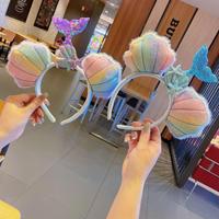 Serre-tête en plastique de haute qualité pour femme, motif mignon, accessoire de mode pour cheveux, oreilles de lapin, oreilles de souris, nœud, pour parc d'attractions