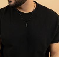 Loveher bijoux et nous vous avons créé en paires étiquettes collier hommes conception 2025 nouveau style en gros nom personnalisé logo islamique 18k