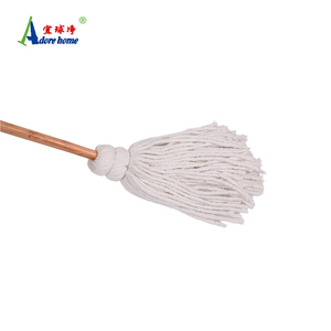 Giá Rẻ Cotton Du Thuyền Lau Với Tay Cầm Bằng Gỗ Làm Sạch Lau Ướt Lau - Product Image 3