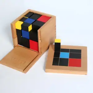 Math Algebra Trinomial Cube Kindergarten Teaching aids Math Cube