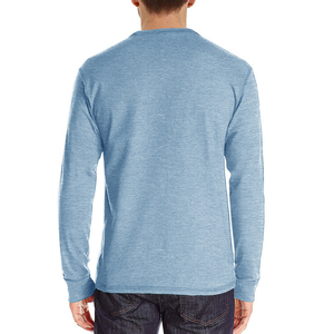 TONGYANG T-<span class=keywords><strong>shirt</strong></span> à manches longues pour hommes de haute qualité pour hommes Respirant Couleur unie Rond Next <span class=keywords><strong>Tee</strong></span> Taille US S à <span class=keywords><strong>XXL</strong></span> - Product Image 2
