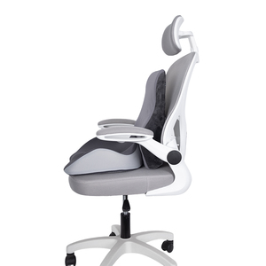 Cojín de contorno original para silla, almohada lumbar ortopédica ergonómica con técnica de punto, cojín de asiento de recuperación del dolor de espalda - Product Image 3