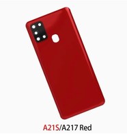 RTS A21S pour Samsung A217/A21S couverture arrière couvercle de batterie coque arrière en verre coque arrière coque extérieure cadre lentille